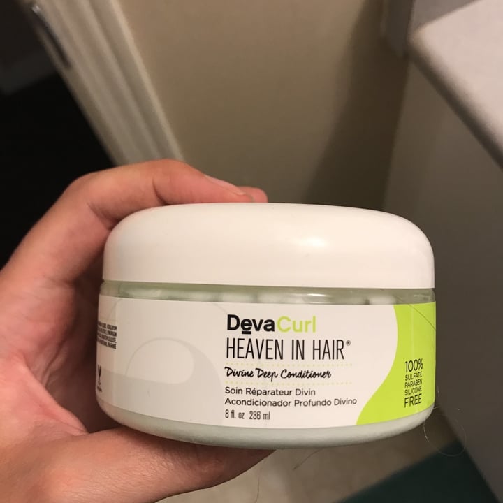 photo of DevaCurl Heaven In Hair Divine Deep Conditioner shared by @czettle on  19 Jun 2021 - review
