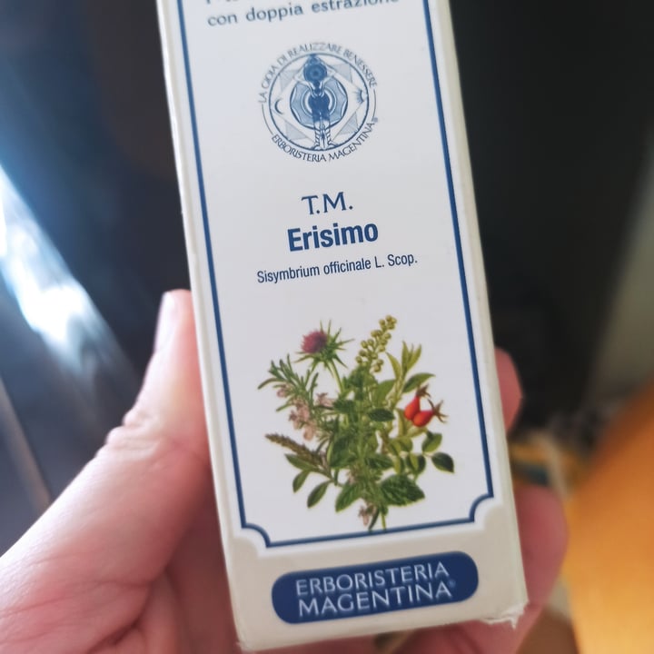 photo of Erboristeria magentina Erisimo shared by @psicomedusa on  15 Apr 2022 - review