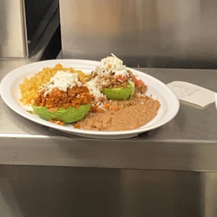 review photo of SoyMexican Stuffed avacodos shared by @nevyn on 19 Dec 2021 - review