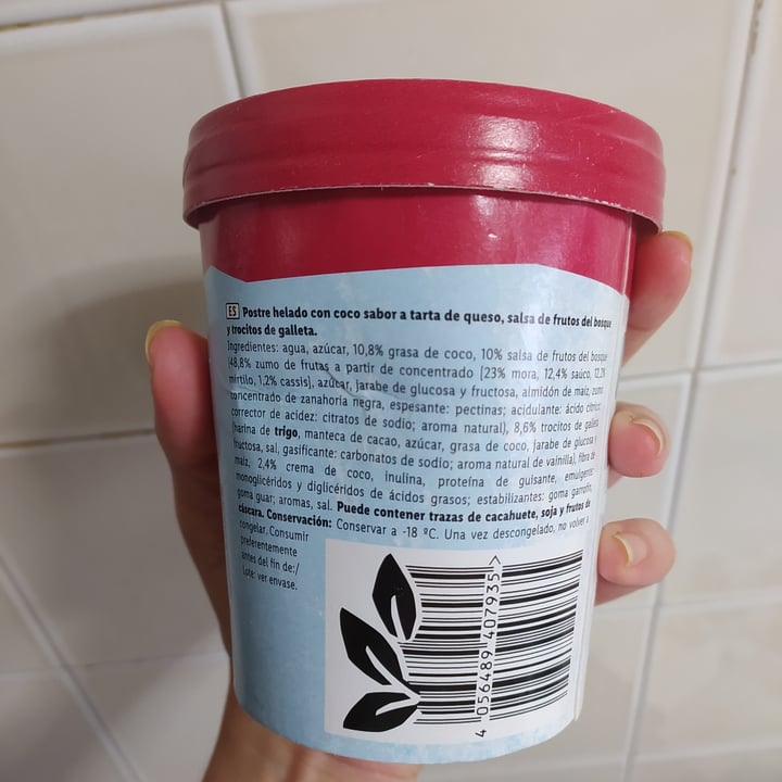 review photo of Vemondo Helado Vegano sabor Cheese-Cake shared by @nutximichu on 07 Sep 2021 - review