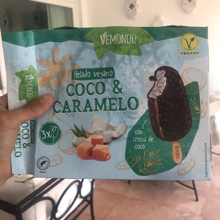 photo of Vemondo Helado Vegano Coco & Caramelo shared by @iamanicevegan on  14 Sep 2021 - review