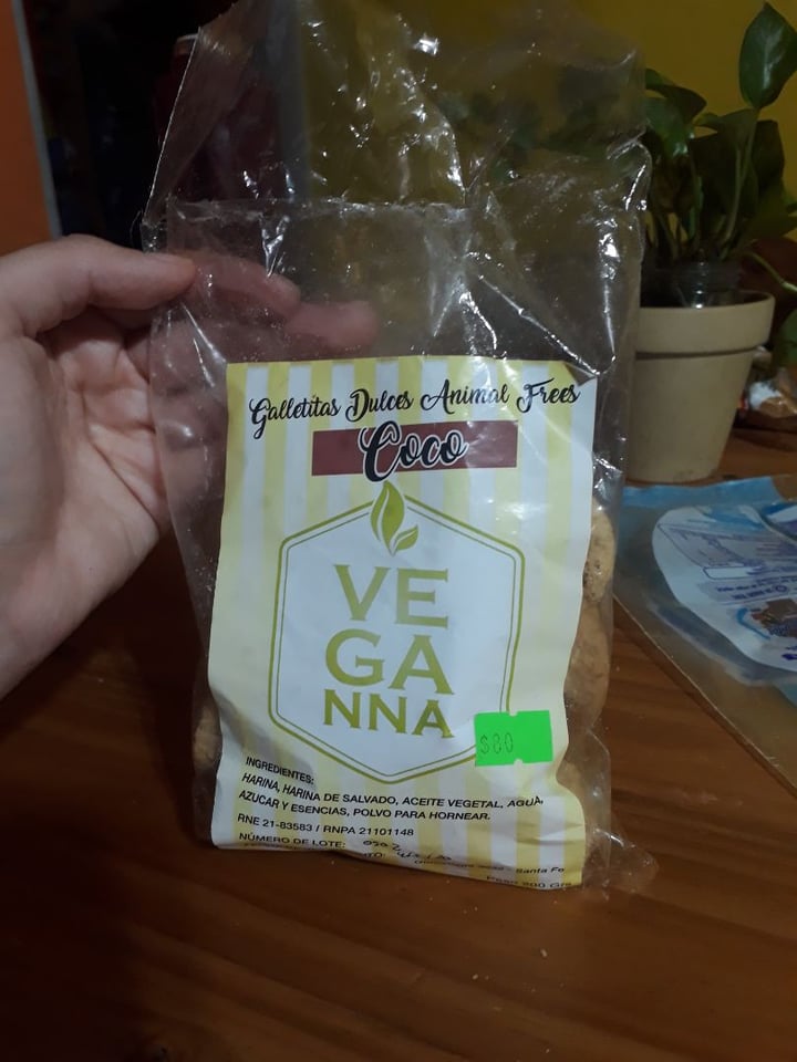 photo of Veganna Galletitas Vainilla shared by @alisonbrkt on  20 Mar 2020 - review