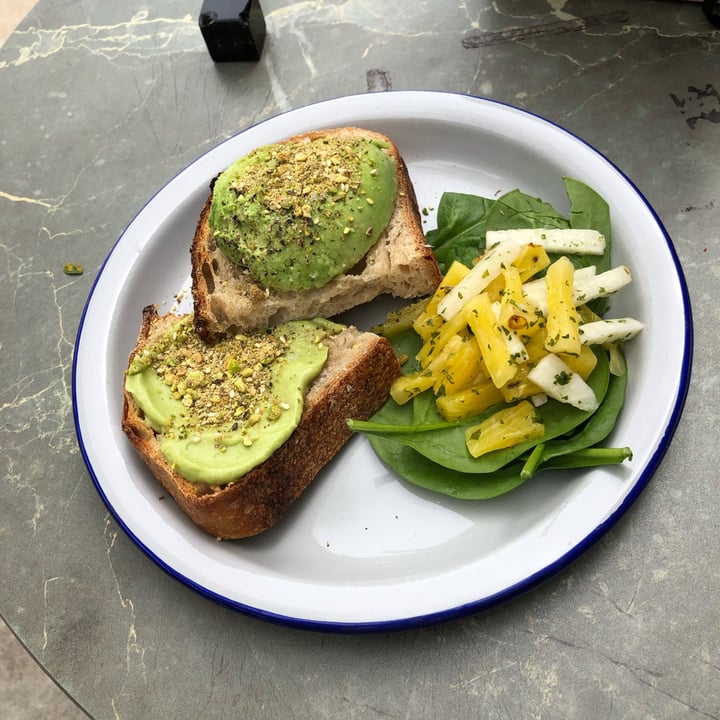 photo of MICRO bakery | kitchen Avocado Tartine shared by @rufat on  04 Dec 2021 - review