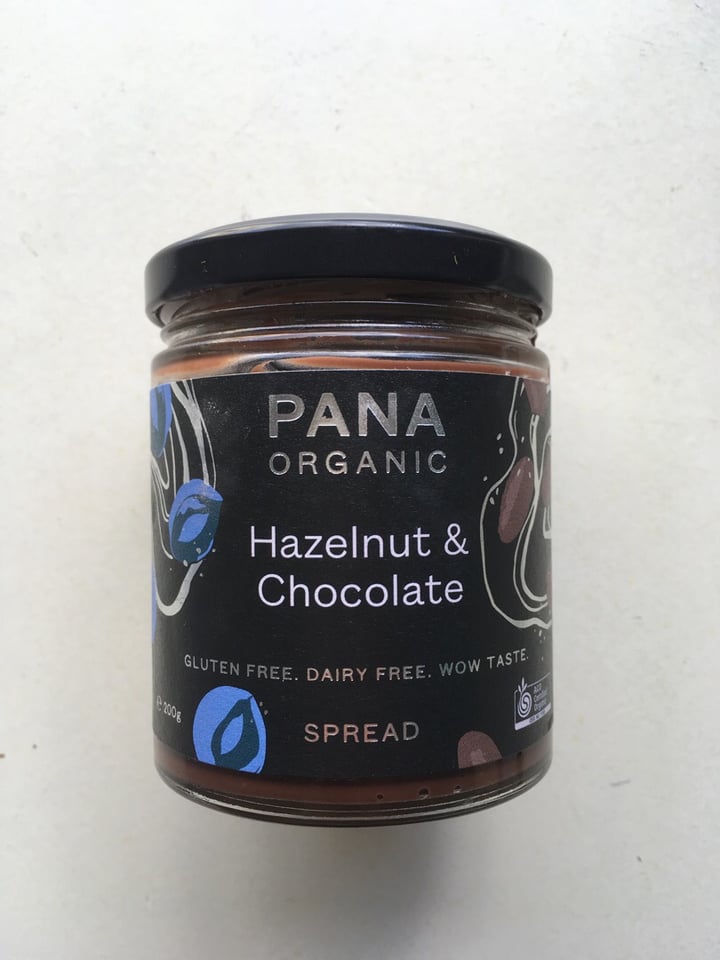 photo of Pana Organic Hazelnut chocolate spread shared by @foodieegee on  28 Apr 2020 - review