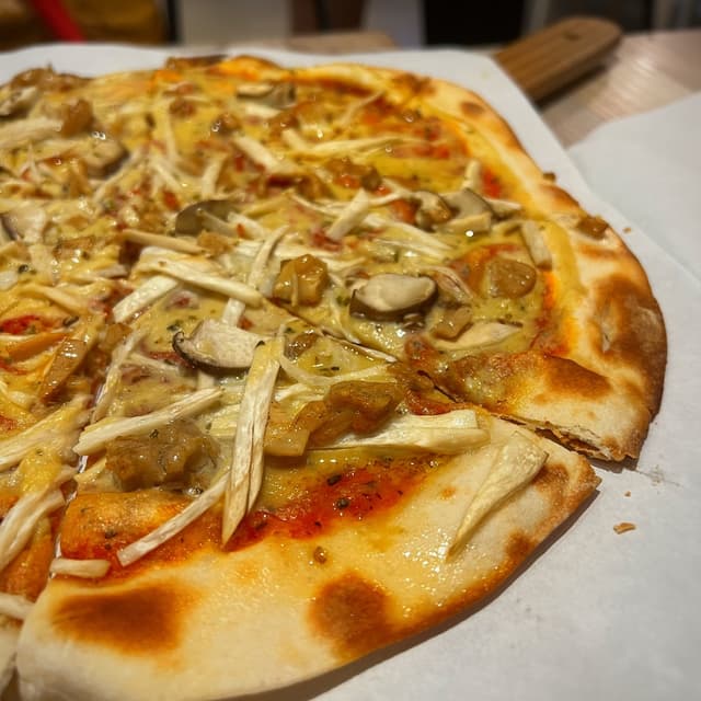 Photo of the dish “Truffle Porcini Funghi Pizza”