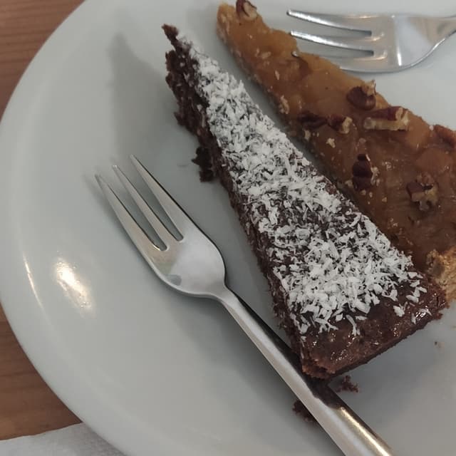 Photo du plat “Torta cioccolato e cocco”