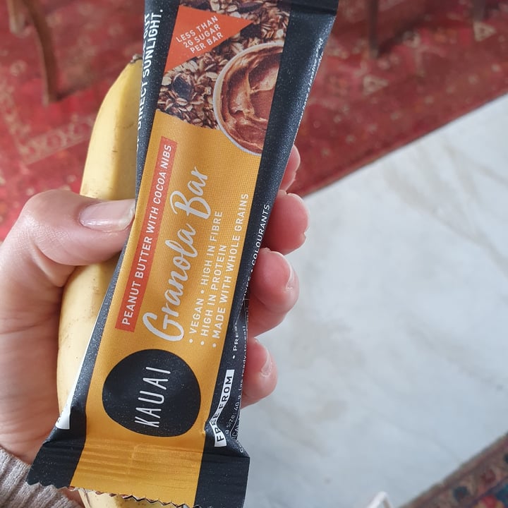 photo of Kauai Peanut Butter With Cacoa Nibs Granola Bar shared by @kendrahudson on  23 Jul 2022 - review