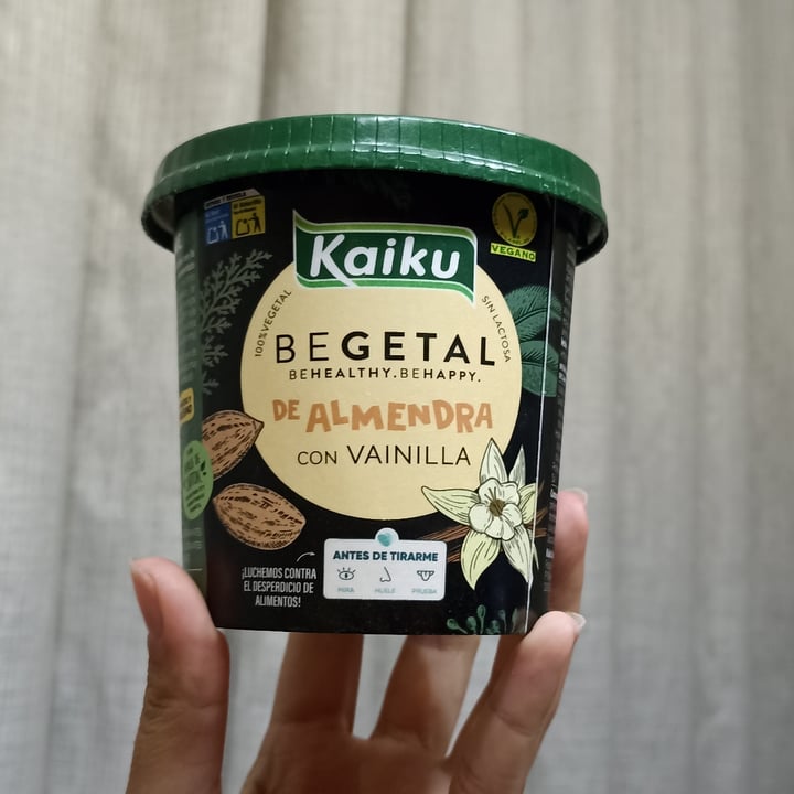 photo of Kaiku Begetal  de almendras con vainilla shared by @leiremarcs on  15 Dec 2022 - review