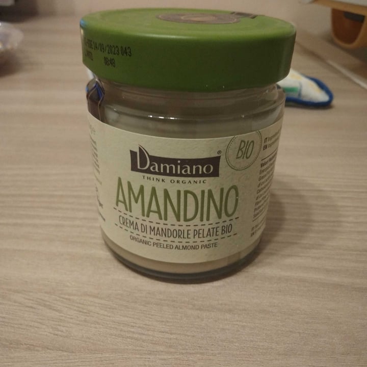 photo of Damiano Think Organic Crema Di Mandorle Pelate Bio Amandino shared by @elenamicky on  23 Mar 2022 - review