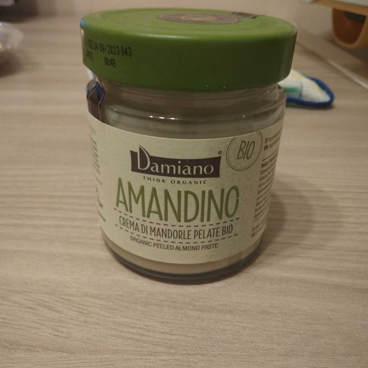 review photo of Damiano Think Organic Crema Di Mandorle Pelate Bio Amandino shared by @elenamicky on 23 Mar 2022 - review