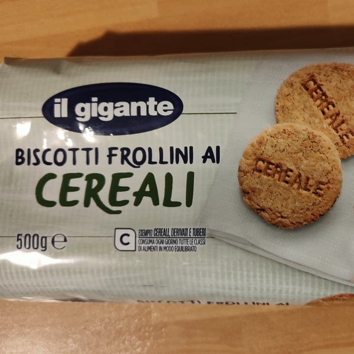 photo of Il Gigante Biscotti frollini ai Cereali shared by @alynina on  09 Dec 2022 - review