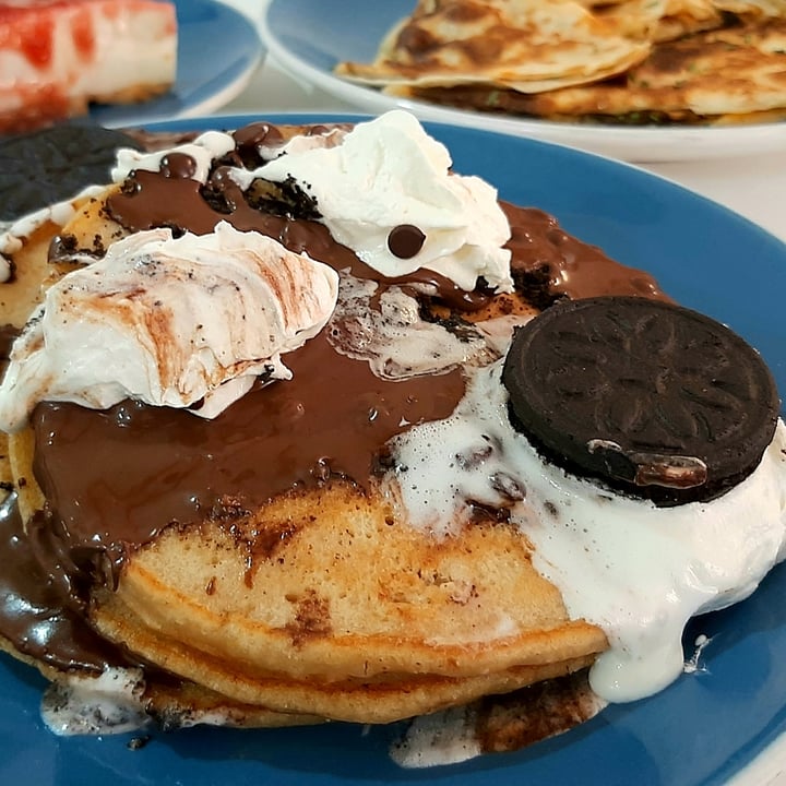 photo of Freedom Cakes Pancake cookies & cream y nutella shared by @madridvegano on  23 May 2021 - review