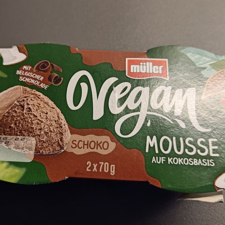photo of Müller Vegan Pudding auf Kokosbasis Schokolade shared by @tartarinielisa on  24 Nov 2022 - review