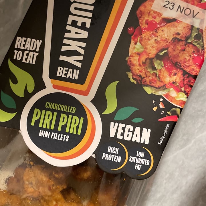 photo of Squeaky Bean Char-Grilled Piri Piri Mini Fillets shared by @niamhroberts on  18 Nov 2022 - review