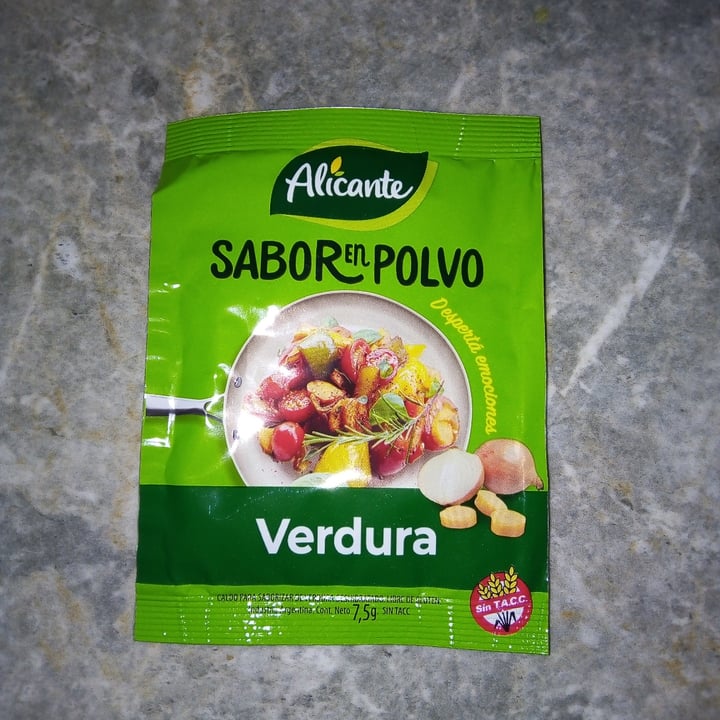 photo of Alicante Sabor en Polvo Verdura shared by @guadalupeesilva on  13 Oct 2021 - review