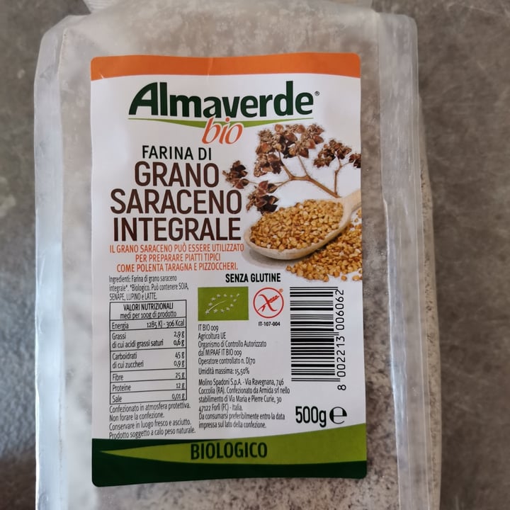 photo of Almaverdebio Farina grano saraceno integrale shared by @ansanna on  10 Apr 2022 - review
