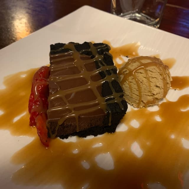 菜肴“Chocolate Tahini Tart”的照片