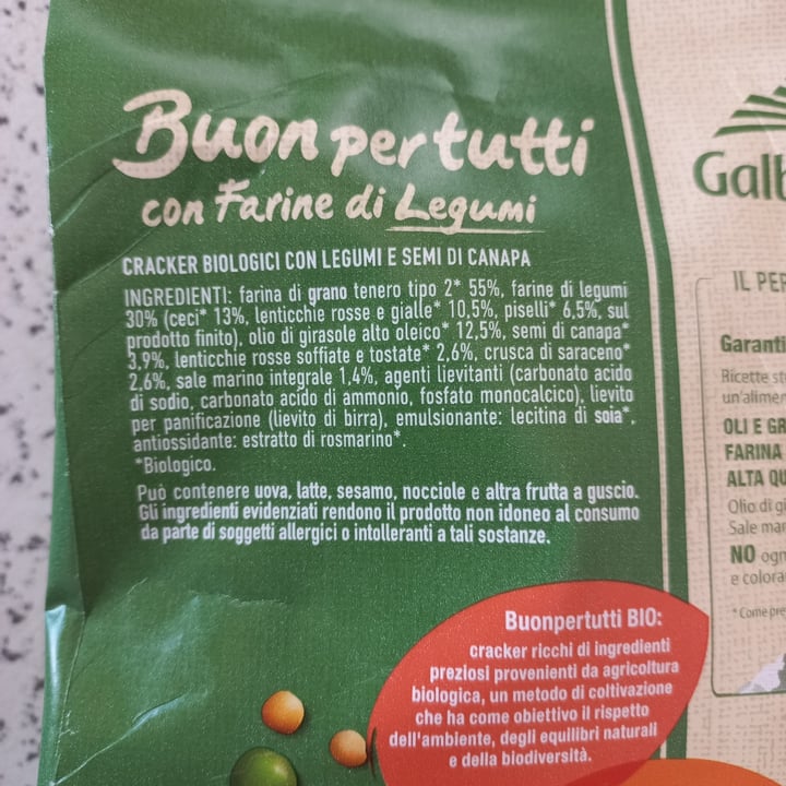 review photo of Galbusera buon per tutti con farine di legumi shared by @emico on 16 Jul 2022 - review