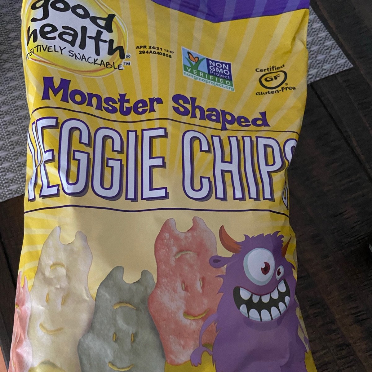 UTZ Snacks Good Health Monster shaped veggie chips Reviews abillion