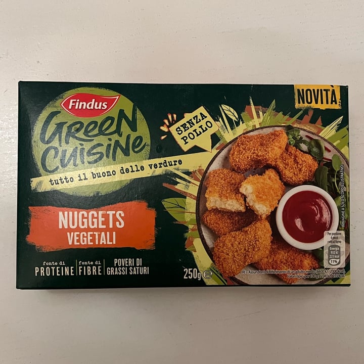 photo of Findus Green Cusine Nuggets Vegetali shared by @silvia22m on  08 Sep 2022 - review