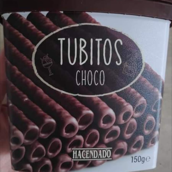 photo of Hacendado Tubitos Choco shared by @blackbird on  26 Jan 2021 - review