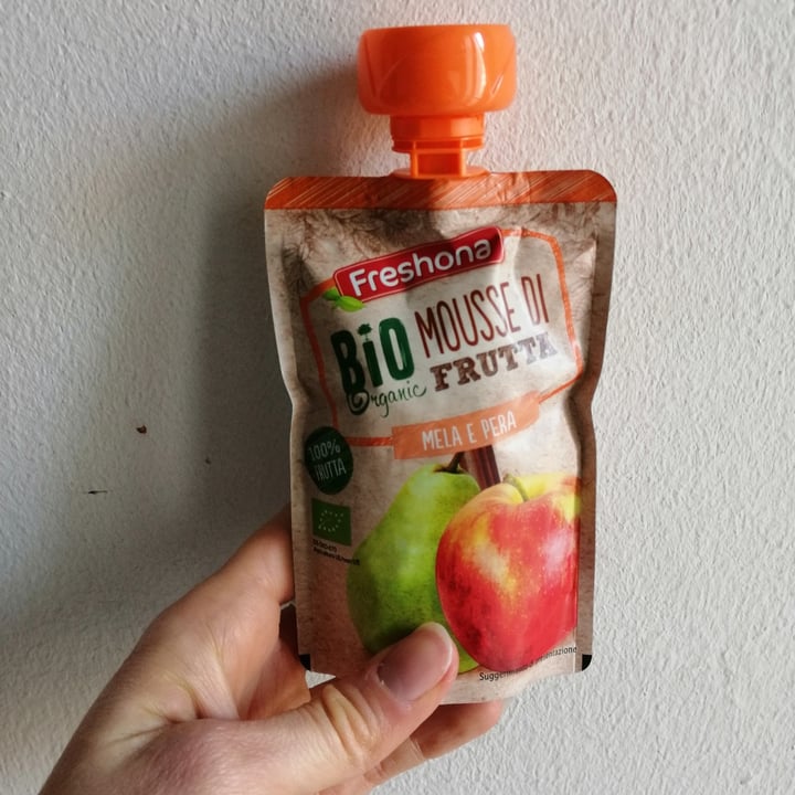 review photo of Freshona Bio mousse di mela e pera shared by @giuliagh on 18 Mar 2022 - review