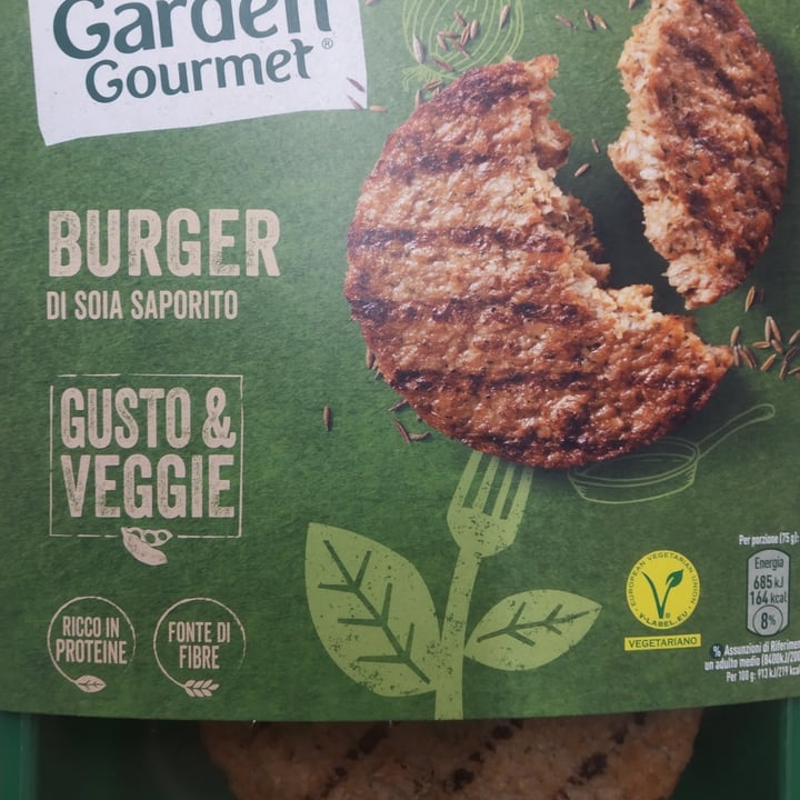 photo of Garden Gourmet Vegan burger shared by @filippoforanimals on  28 Feb 2022 - review