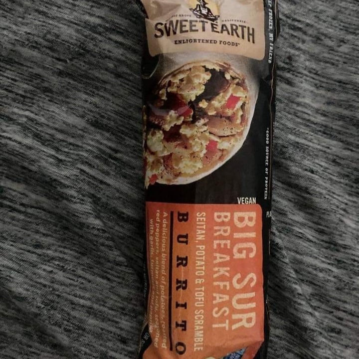 photo of Sweet Earth Big Sur Breakfast Burrito shared by @v-gun on  08 Dec 2021 - review