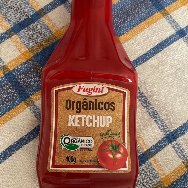 photo of Fugini Ketchup Orgânico Vegano shared by @isabelaamaral on  26 Aug 2022 - review