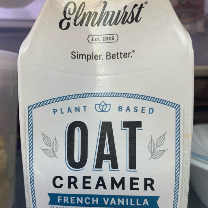 photo of Elmhurst 1925 Oat Creamer French Vanilla shared by @jeremytheape on  19 Nov 2022 - review