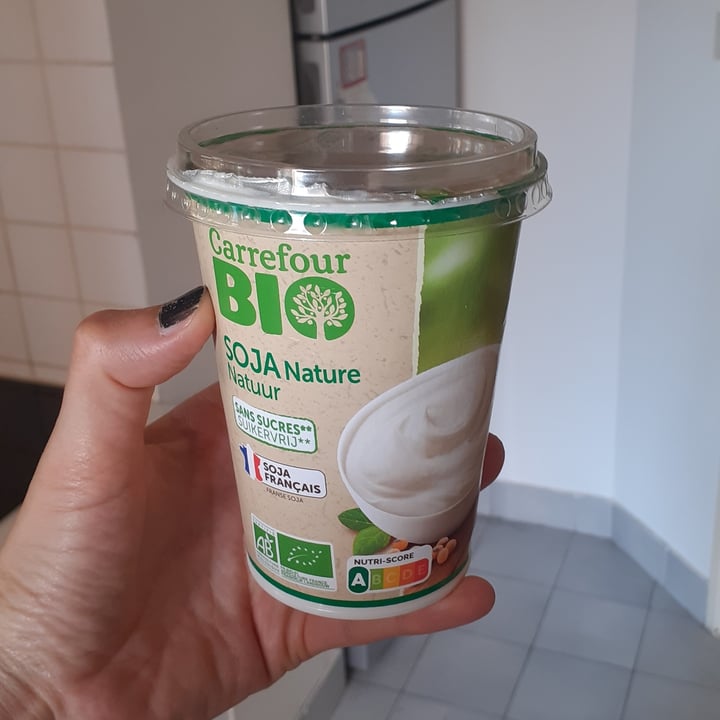 photo of Carrefour Bio Yogurt soja shared by @blupola on  21 Jul 2022 - review