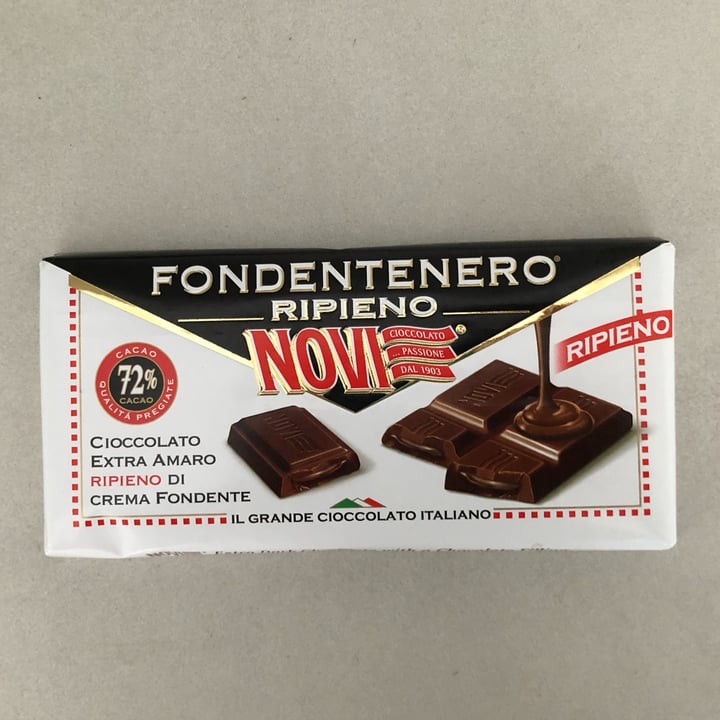 photo of Novi Cioccolato extra amaro ripieno di crema fondente shared by @glottaveg93 on  16 Apr 2022 - review