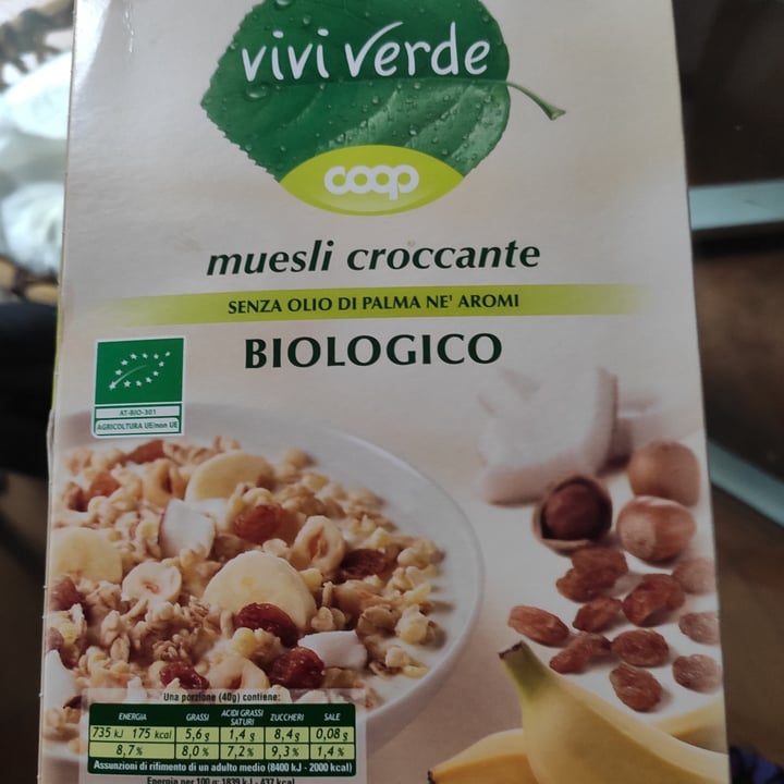 photo of Vivi Verde Coop Muesli croccante shared by @friedabella on  07 Sep 2021 - review
