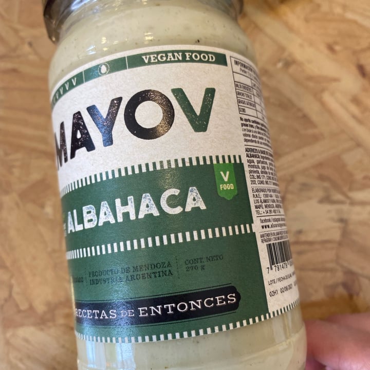 photo of Mayo V Mayonesa Albahaca shared by @aloha88 on  12 Oct 2021 - review
