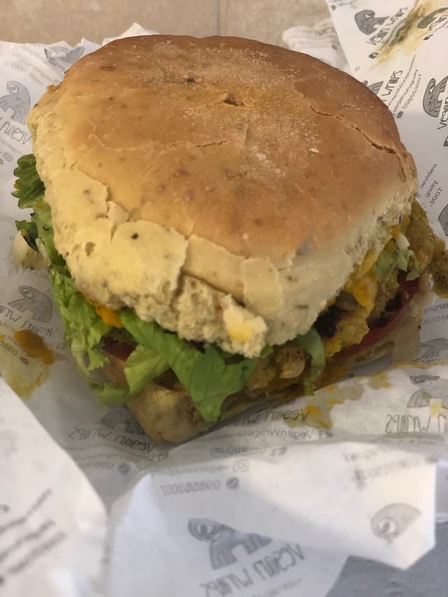 Photo of the dish “Hamburguesa de falafel”