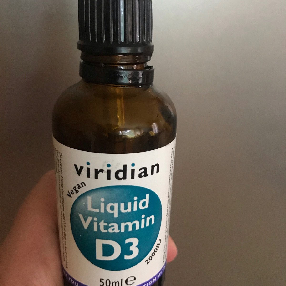 Viridian Nutrition Liquid Vegan Vitamin D3 Drops 2000iu Reviews abillion