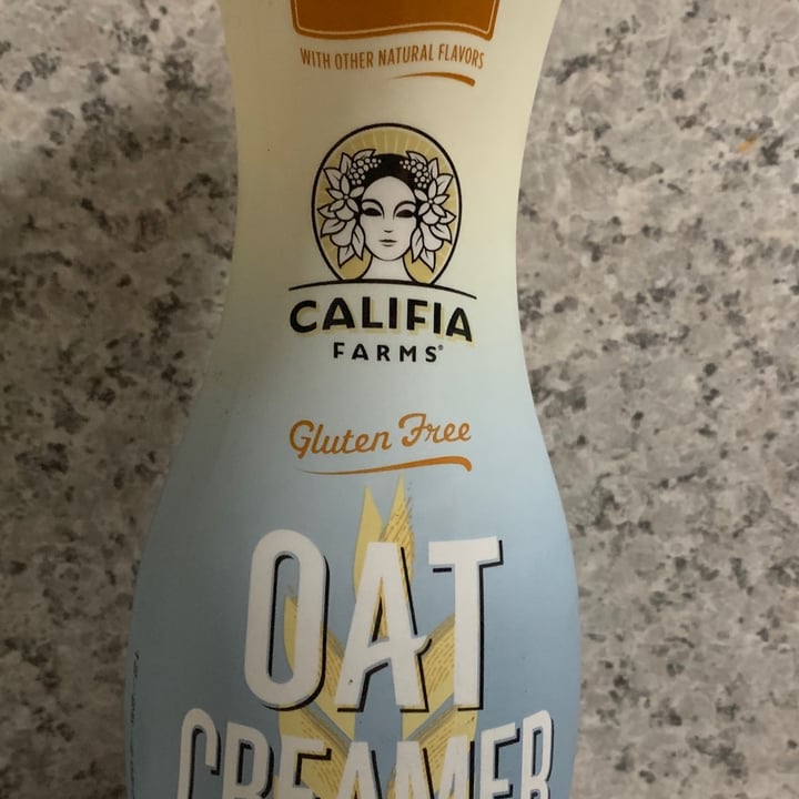 photo of Califia Farms Oat Creamer Hazelnut shared by @onehungryvegan on  16 Nov 2020 - review