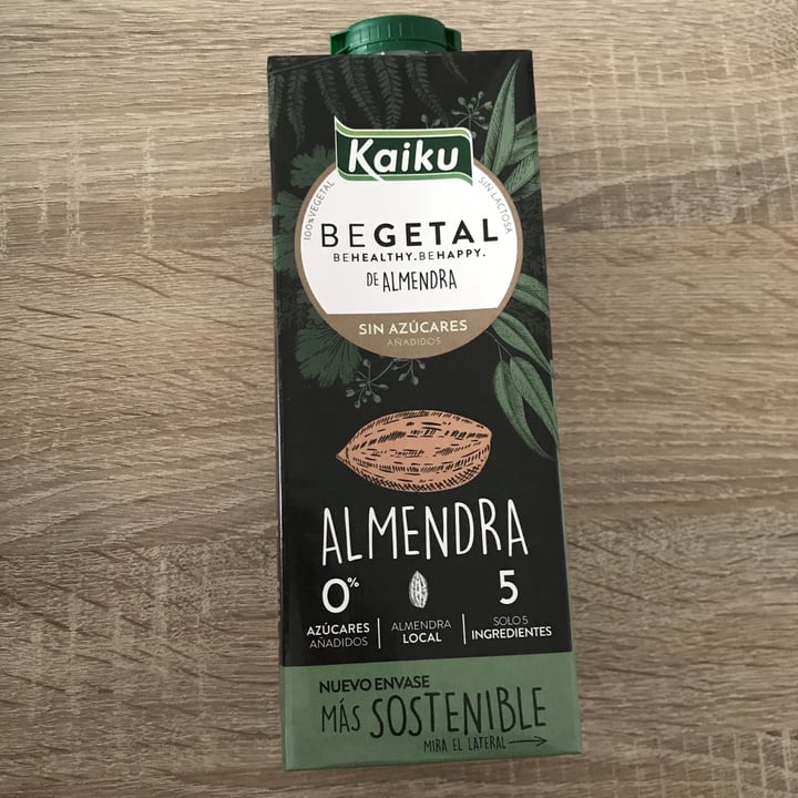 photo of Kaiku Bebida de almendras shared by @gebarbero on  23 Apr 2021 - review