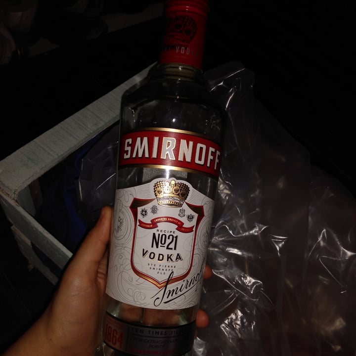 review photo of Smirnoff Vodka shared by @aveganstilllearning on 06 Nov 2020 - review