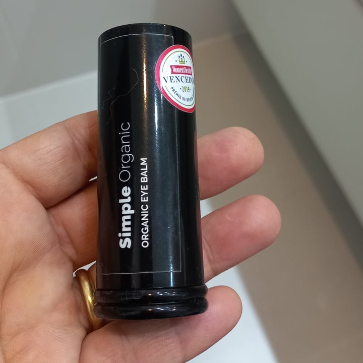 photo of Simple Organic Balm de olhos shared by @catiatoninatto on  11 May 2022 - review