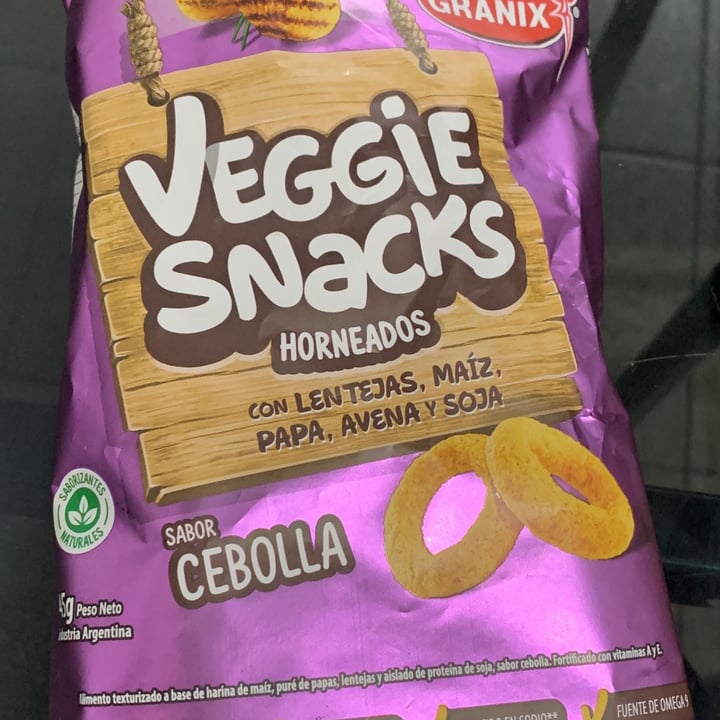 photo of Granix Veggie Snacks Sabor Cebolla shared by @valentina777 on  06 Oct 2021 - review