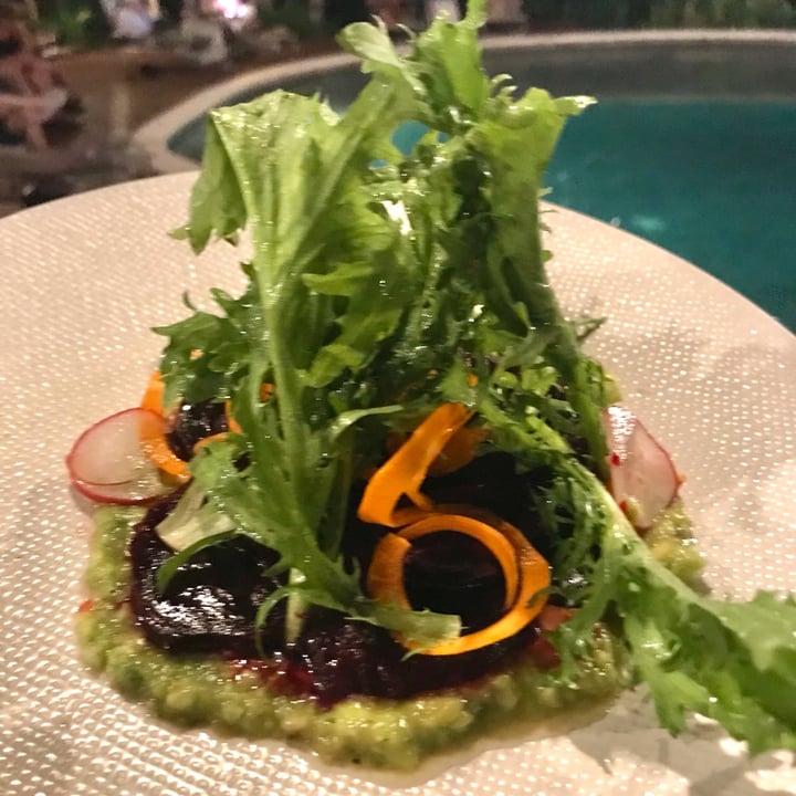 photo of Amok Sunset Beetroot Salad shared by @littleredmushroom on  17 Jul 2022 - review