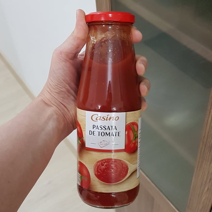 photo of Casino Passata de tomate shared by @vrgvegana on  30 Aug 2022 - review