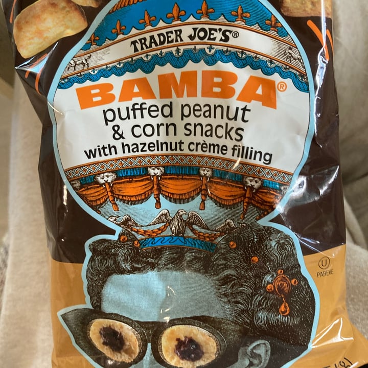 photo of Trader Joe's Bamba with Hazelnut Créme Filling shared by @disney12 on  05 Oct 2021 - review