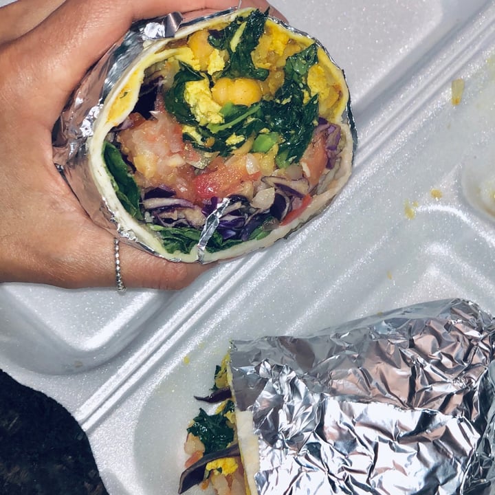 photo of Let's Veg All Day Breakfast Burrito shared by @mayavegan on  22 Jan 2021 - review