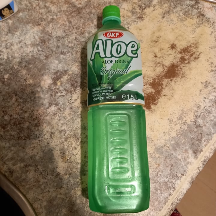 photo of Okf aloe vera drink shared by @romanitadeapie on  02 Apr 2022 - review