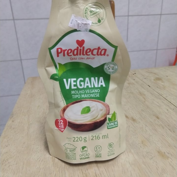 photo of Predilecta  molho vegano tipo maionese shared by @renata123 on  03 May 2022 - review