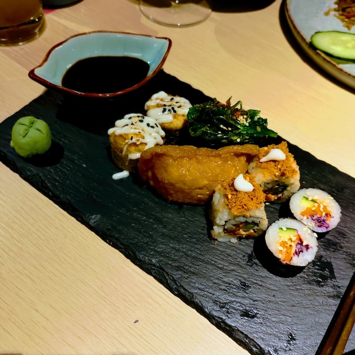 photo of Kusa Vegan - Bukit Bintang All-in-one Sushi Plate shared by @stevenneoh on  30 Nov 2021 - review