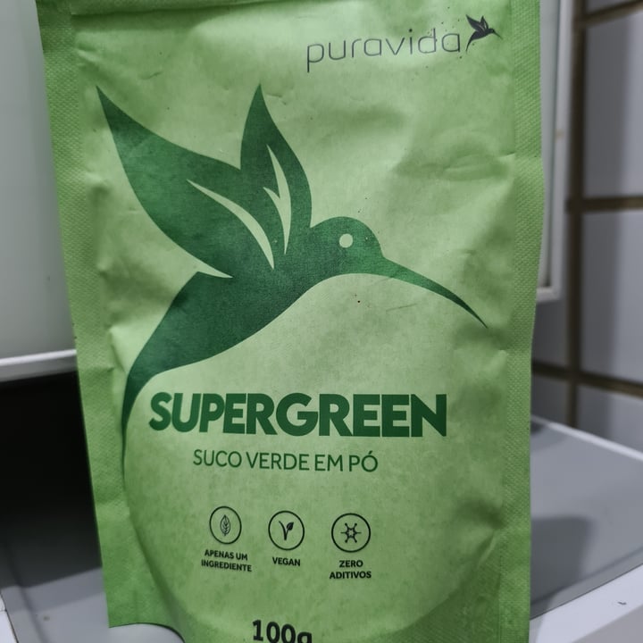 photo of Puravida suco verde em pó shared by @andreaze on  01 May 2022 - review