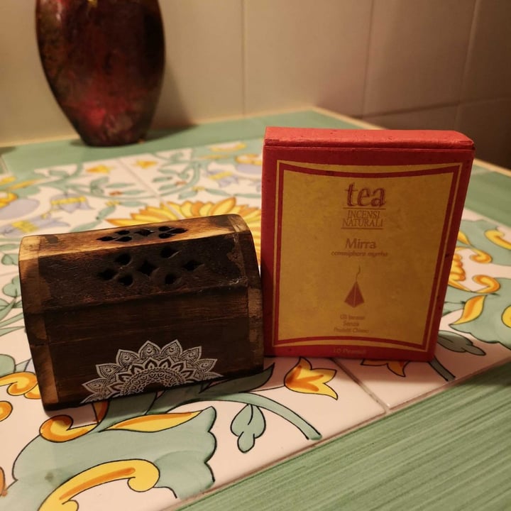 photo of Tea Natura Incenso Naturale Mirra shared by @zizzivegan on  20 Feb 2020 - review